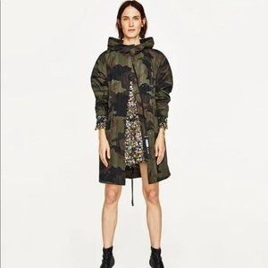 zara camouflage jacket
